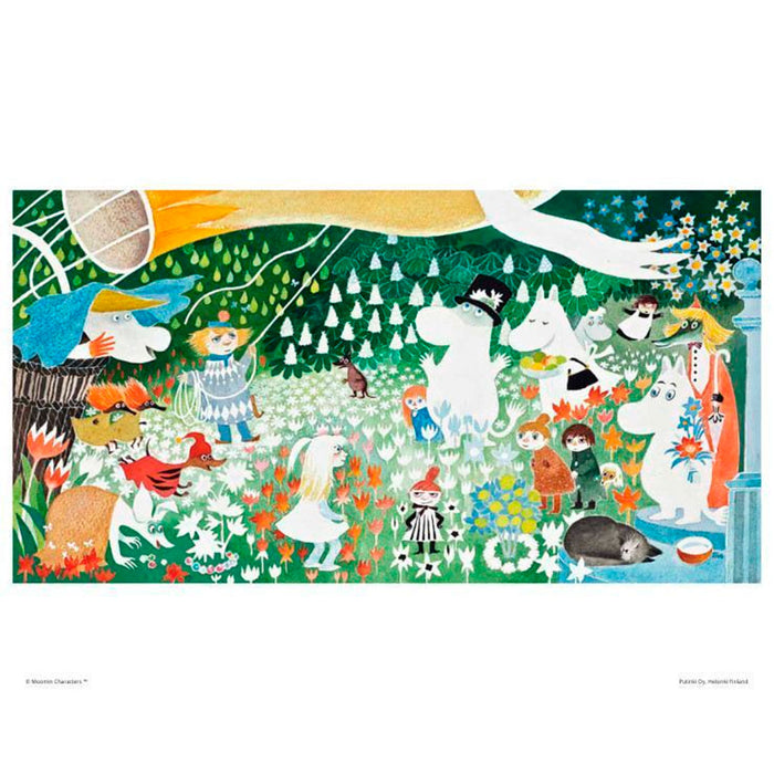 Moomin poster party 24x30cm